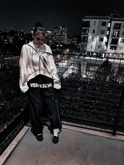 Salombe devon Double Waisted Sweatpants