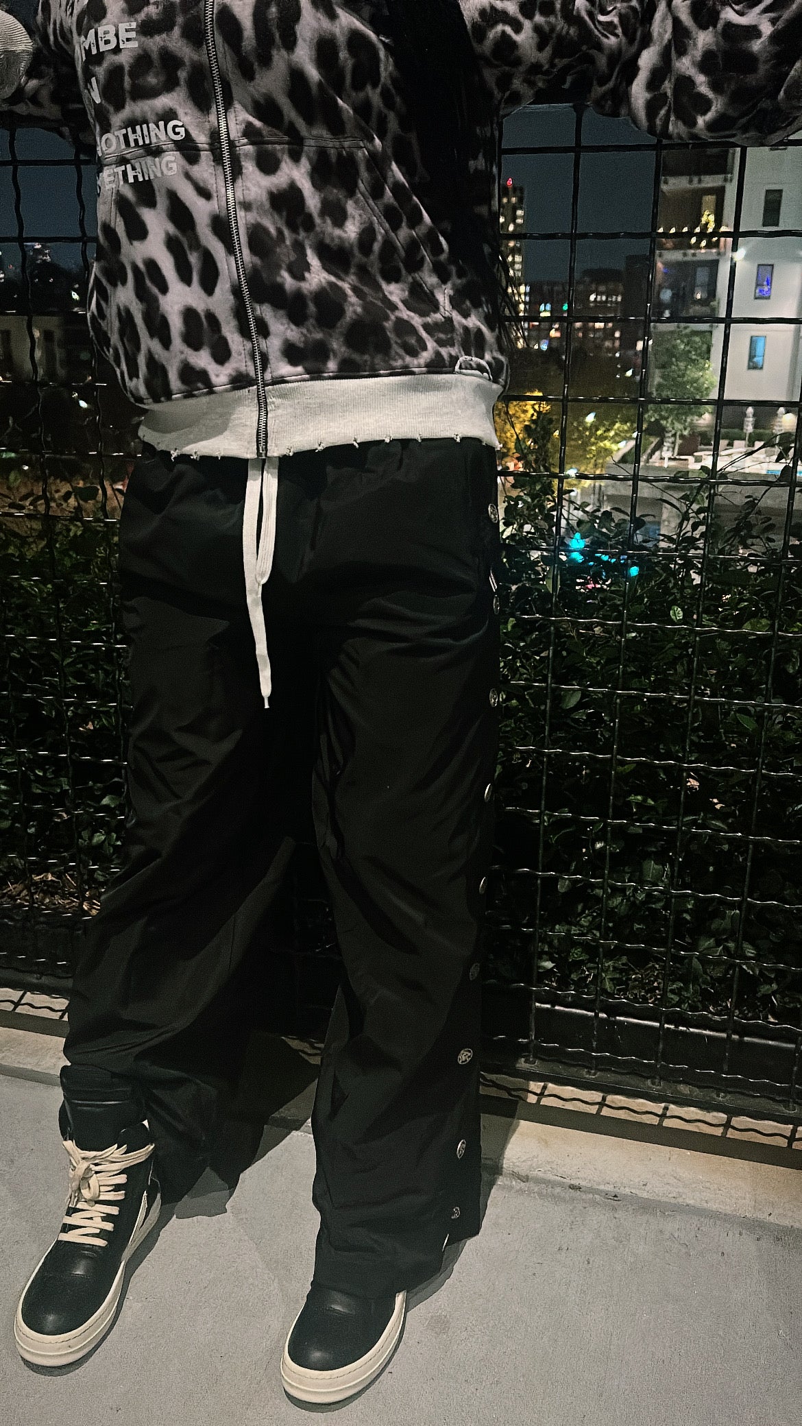 Logo Buckle Designer Windbreakers