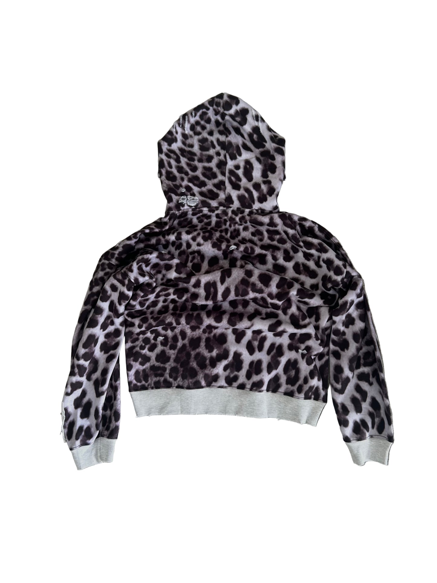 Leopard Pattern Zipup