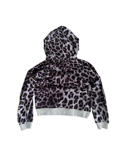 Leopard Pattern Zipup