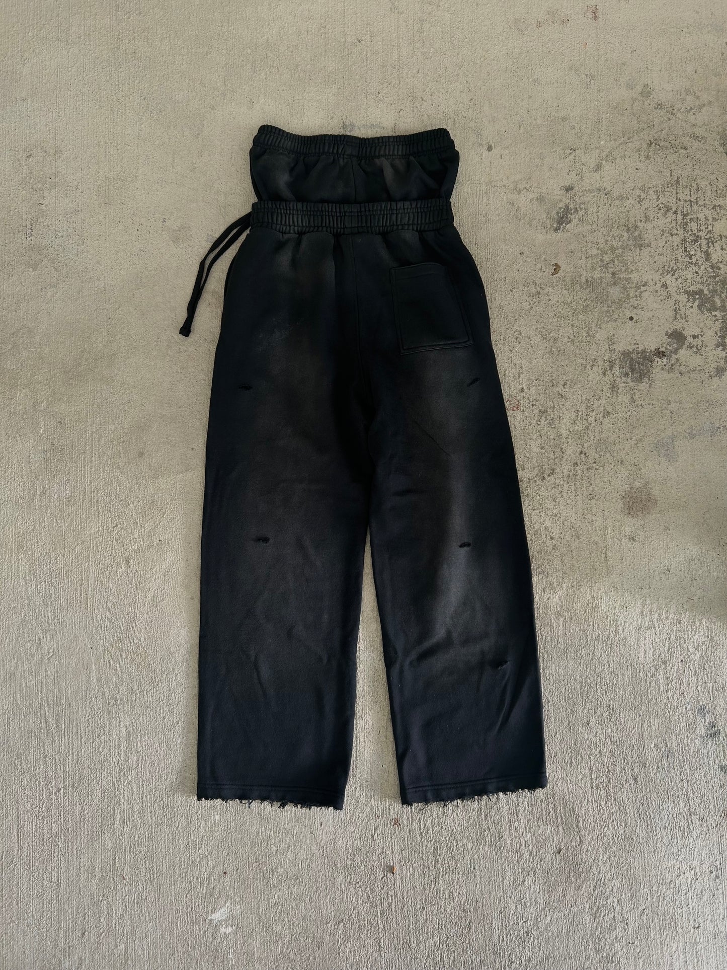 Salombe devon Double Waisted Sweatpants