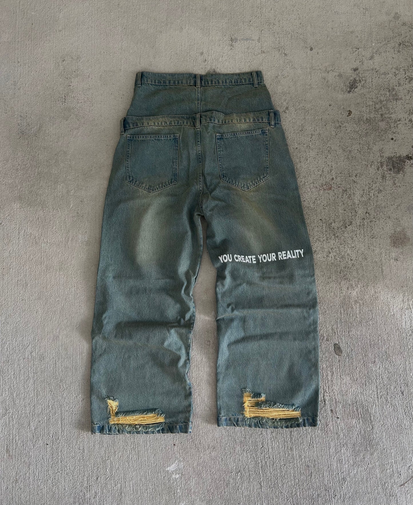 Salcombe Devon Double Waisted Pants