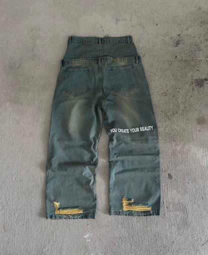 Salcombe Devon Double Waisted Pants