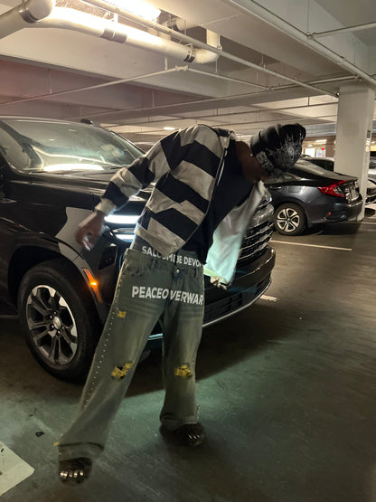 Salcombe Devon Double Waisted Pants