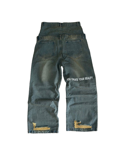 Salcombe Devon Double Waisted Pants