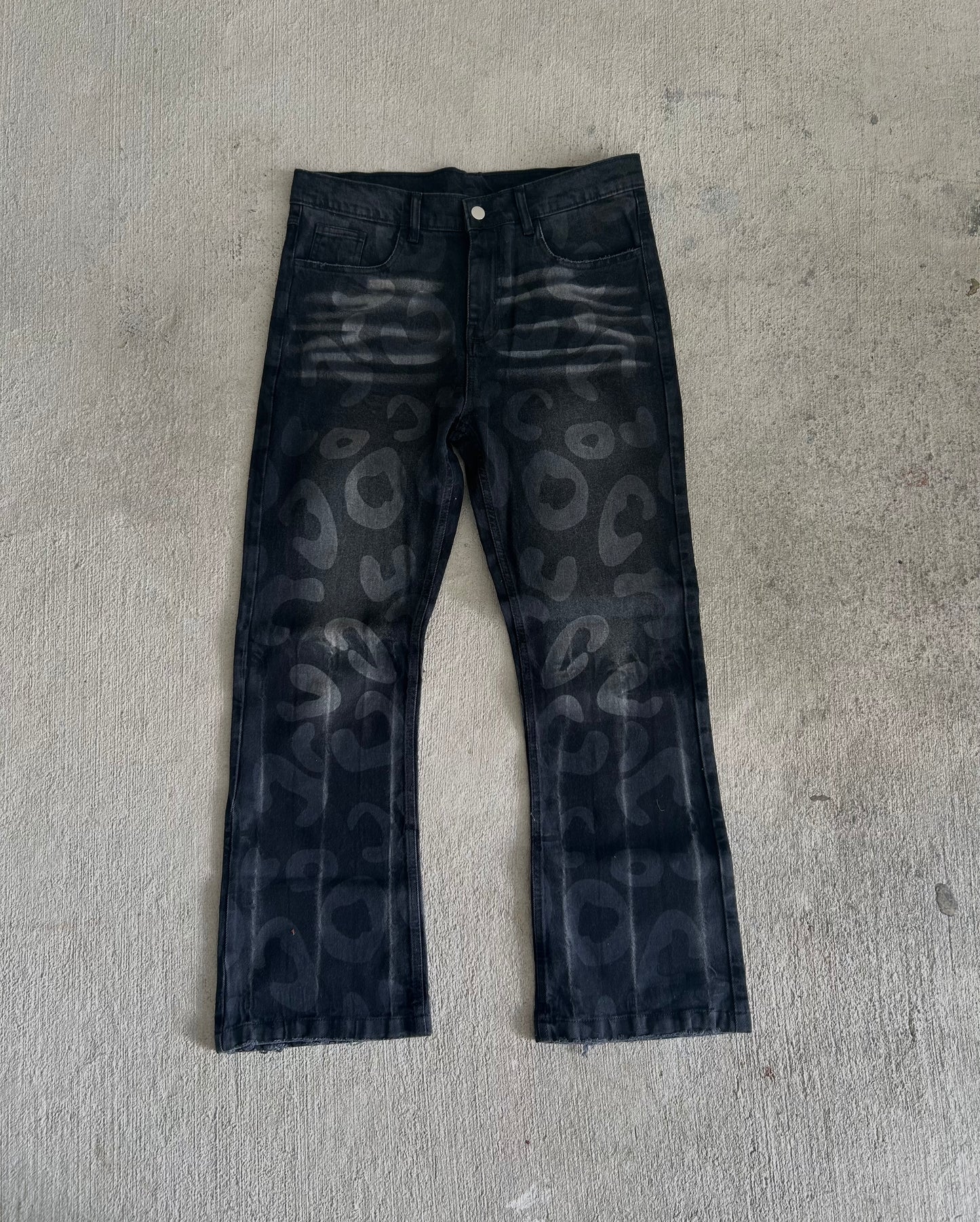 Leopard baggy Jeans